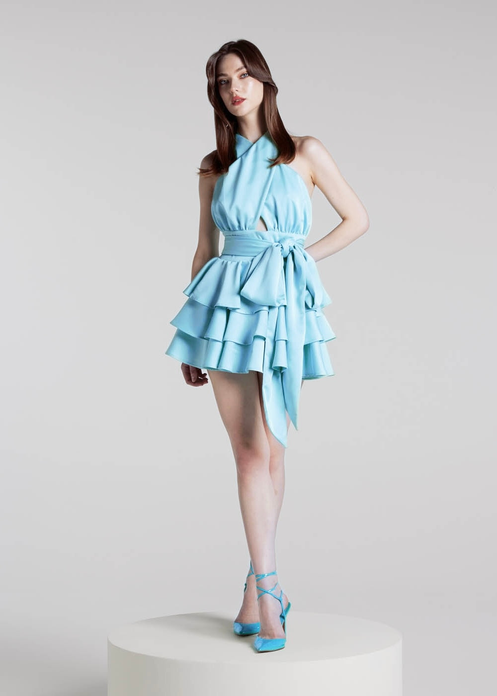 DRAMEE - Abito azzurro donna