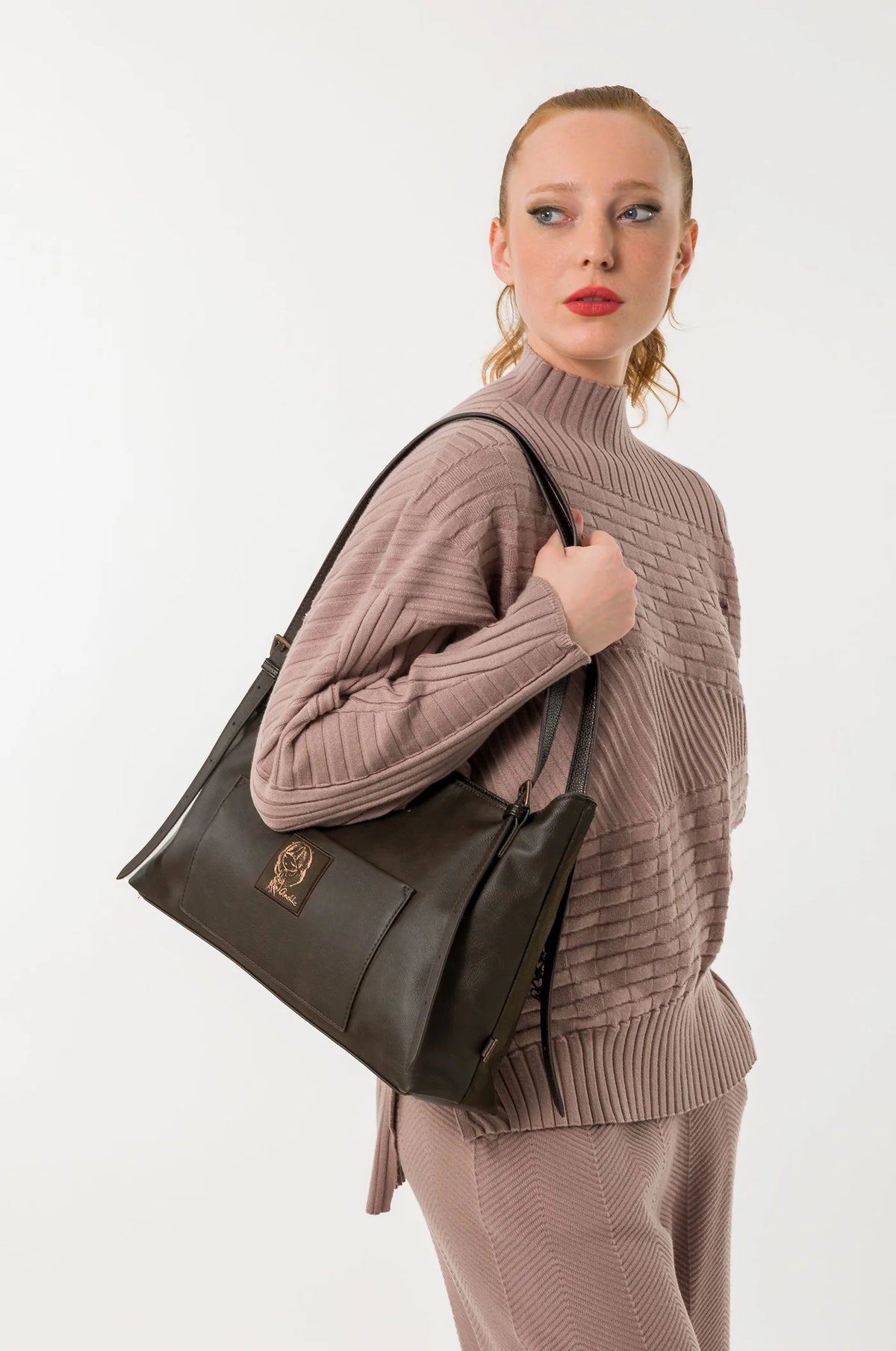 ANEKKE - Borsa a spalla MOCHA