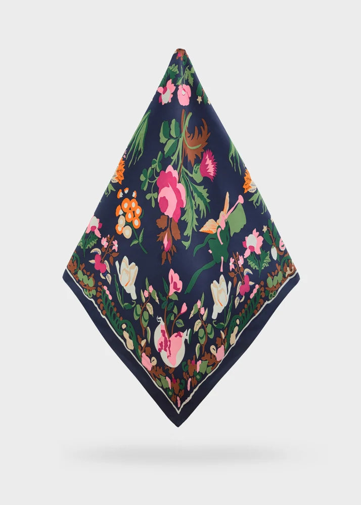 NALI - Foulard triangolo fantasia