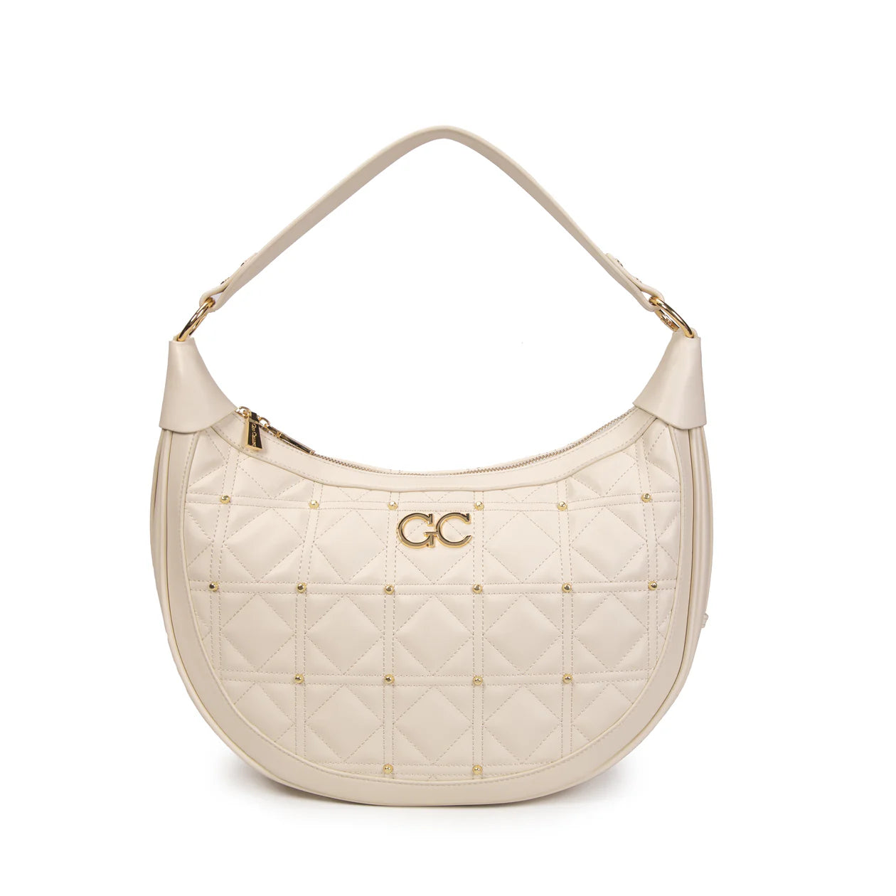 GIO CELLINI - Borsa JULIA L ROMBI BEIGE