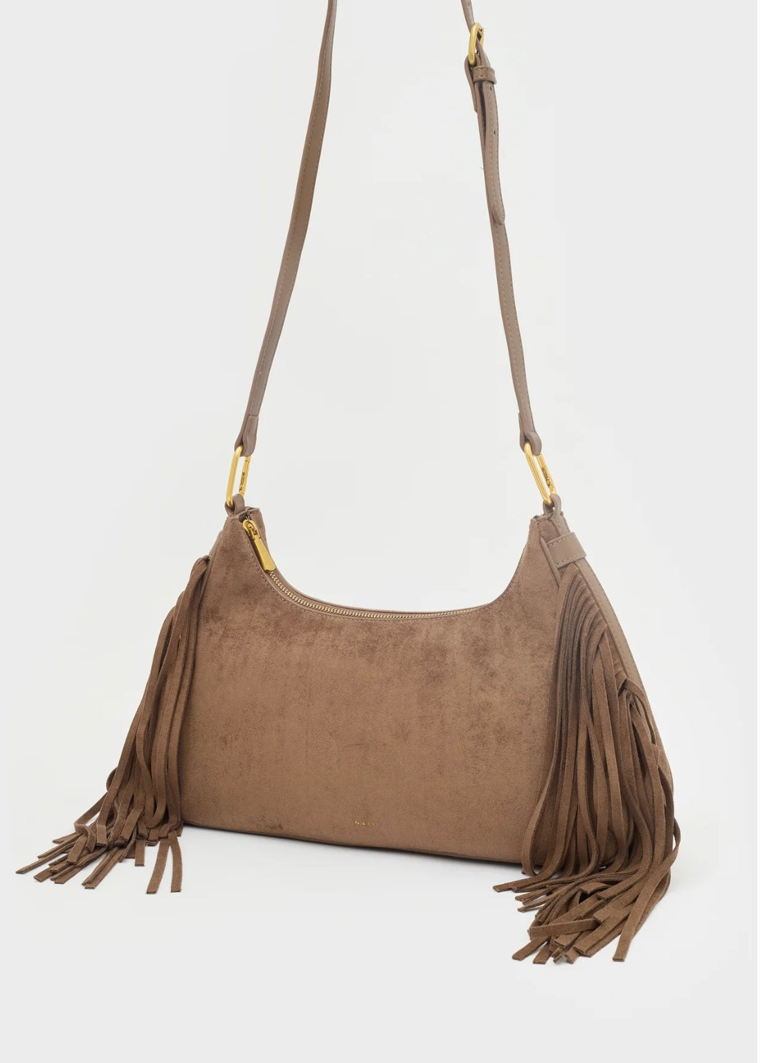 NALI - Borsa DALLAS a spalla con frange