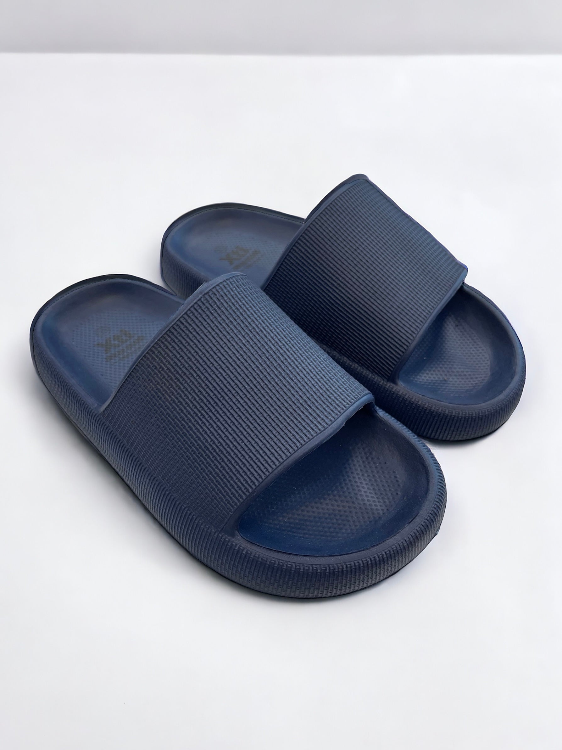 XTI - MEMORY FOAM - Ciabatta blu a fascia