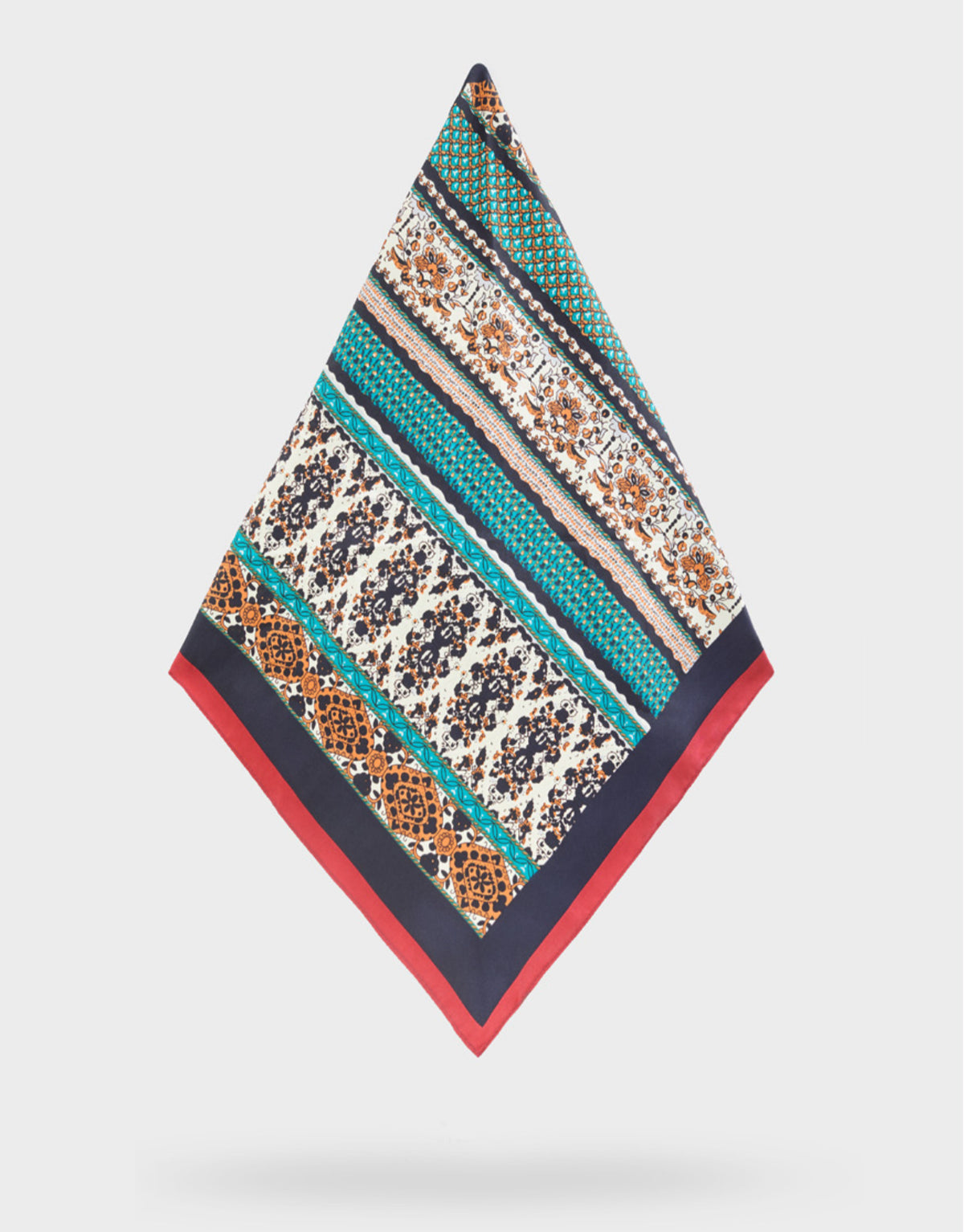 NALI - Foulard triangolo fantasia mix