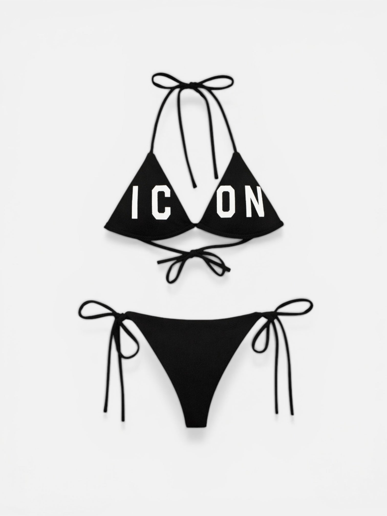 ICON - Bikini triangolo con slip regolabile bambina