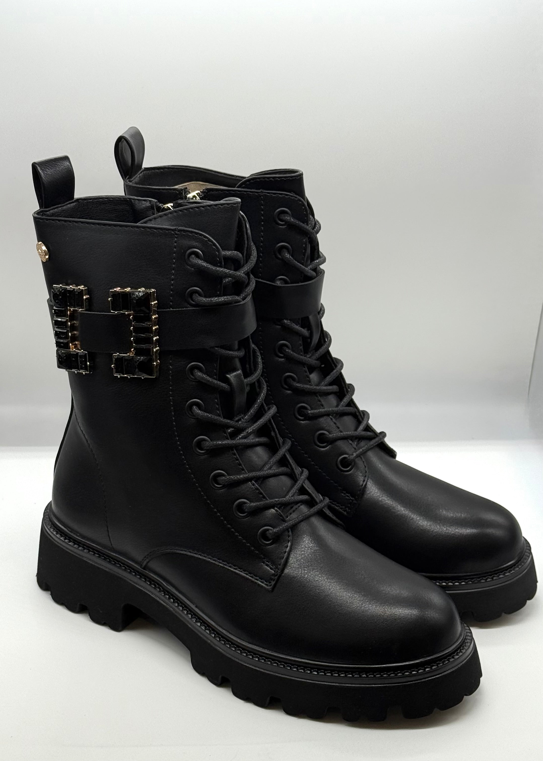 XTI - MEMORY FOAM - Anfibio con fibbia in stass donna