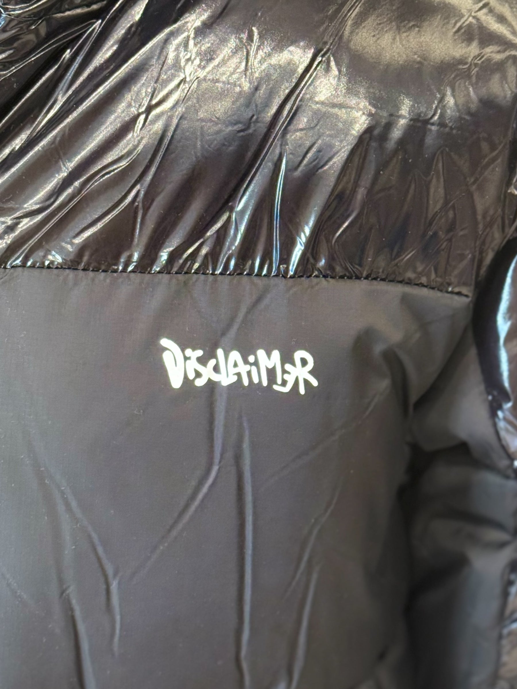 DISCLAIMER - Giubbotto con logo lungo le braccia uomo