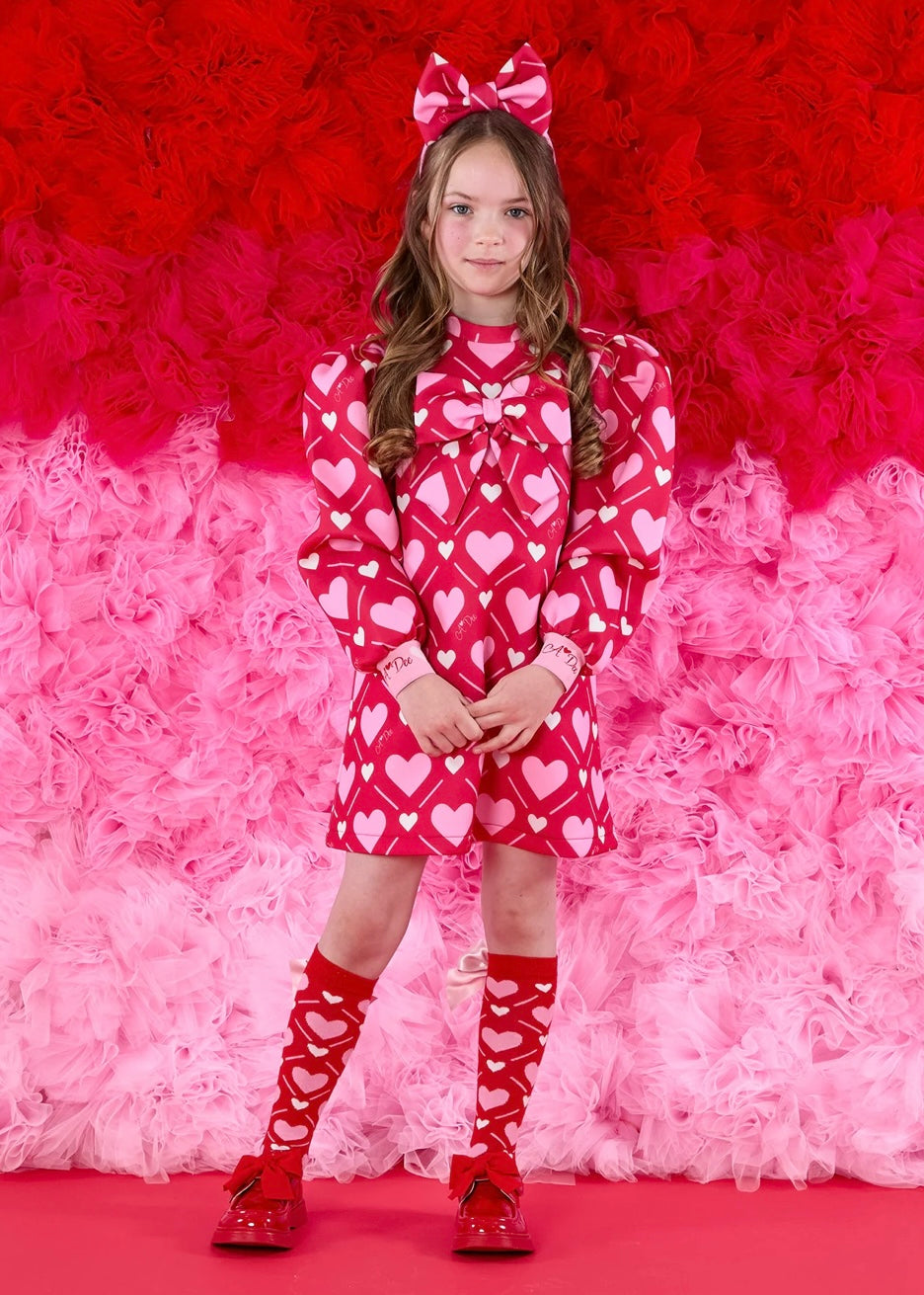 A-DEE - Vestito rosso bambina