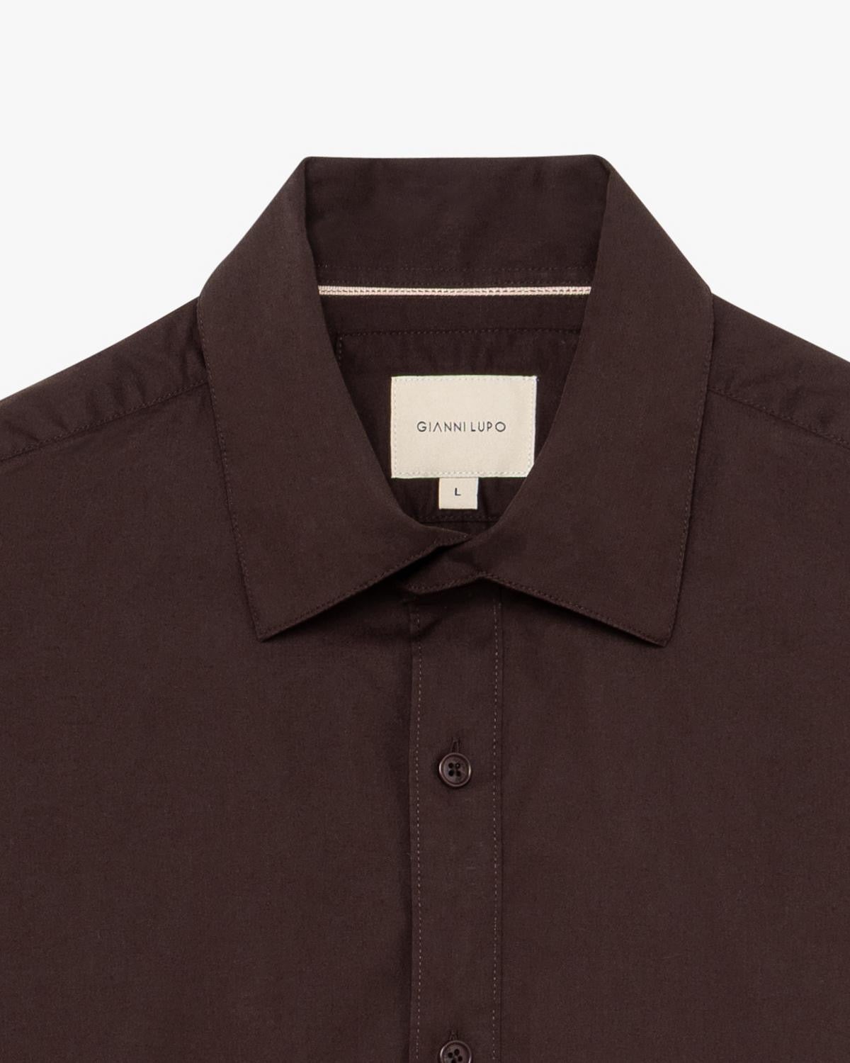 GIANNI LUPO - Camicia in punto milano uomo