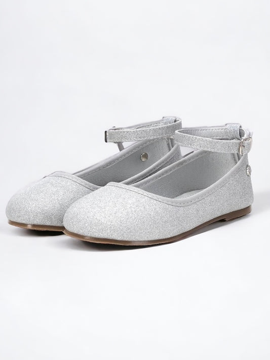 XTI - MEMORY FOAM - Ballerina argento glitter bambina