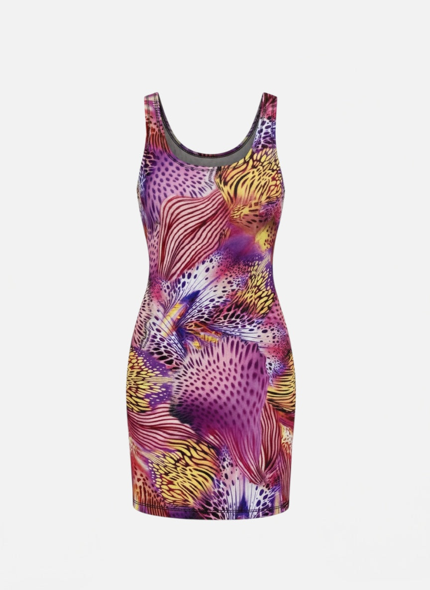 4GIVENESS - Vestito corto PINK BUTTERFLY bambina