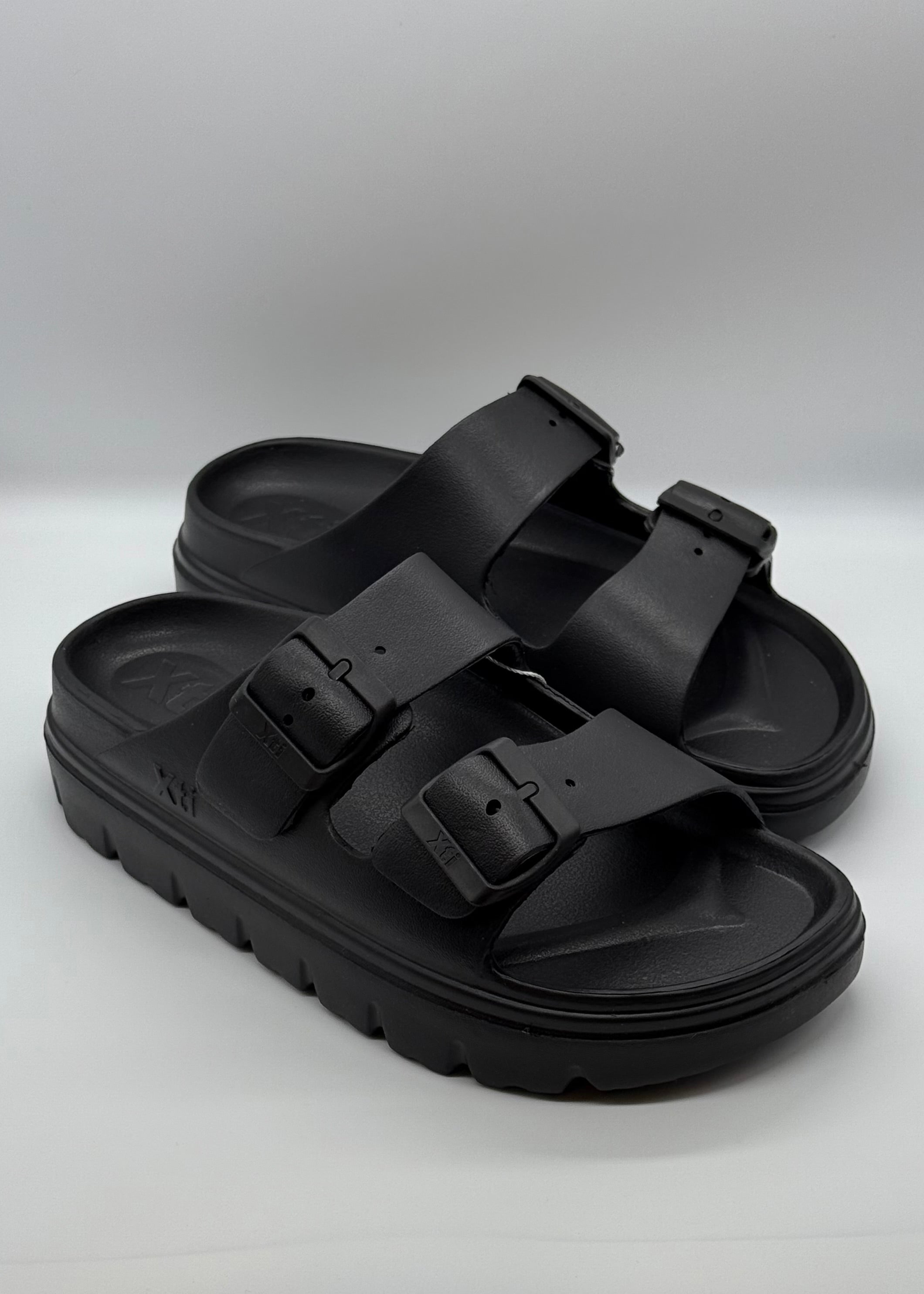 XTI - MEMORY FOAM - Ciabatta con Doppia Fibbia e Suola Platform donna