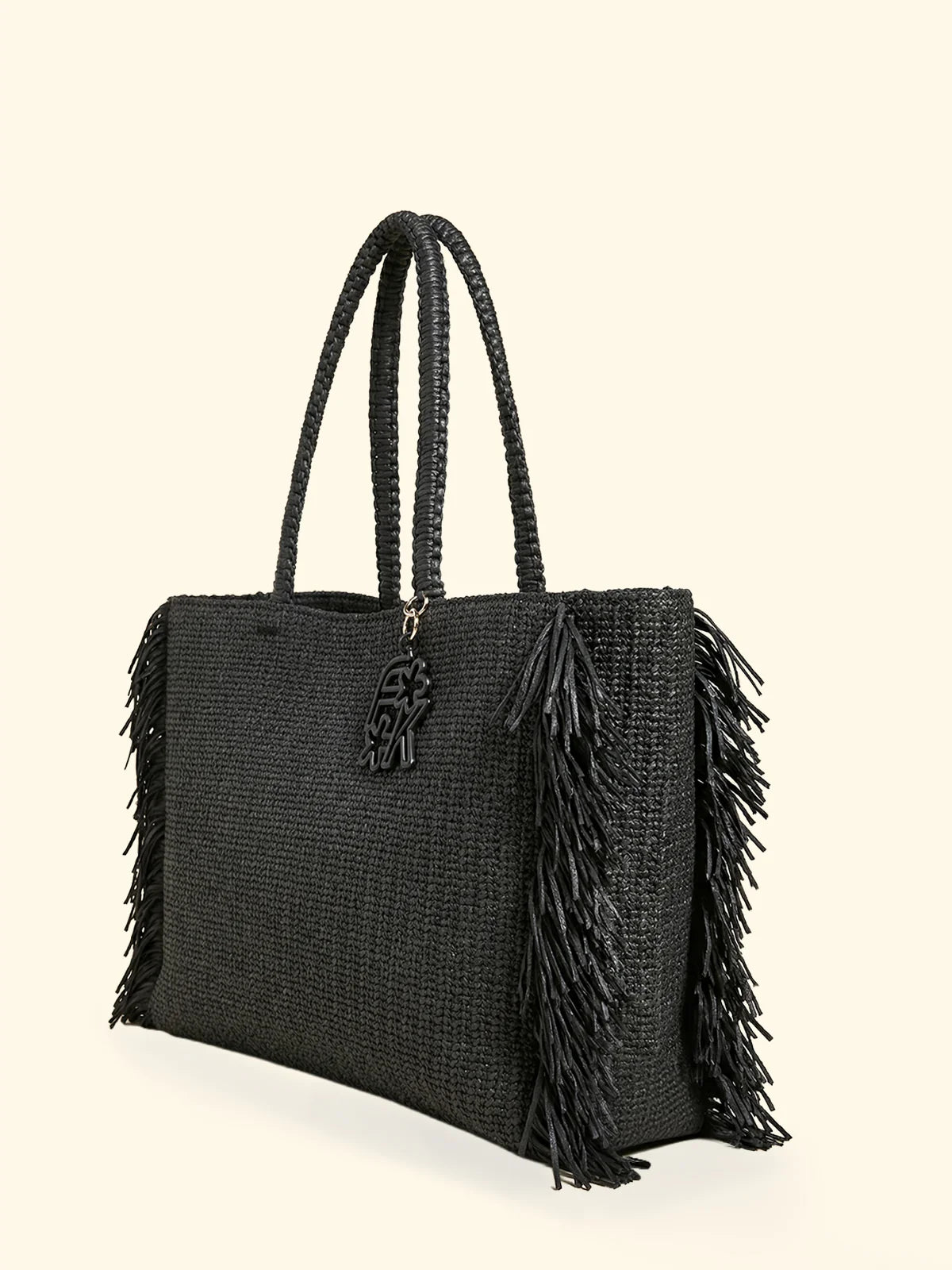 F**K - Borsa in paglia donna