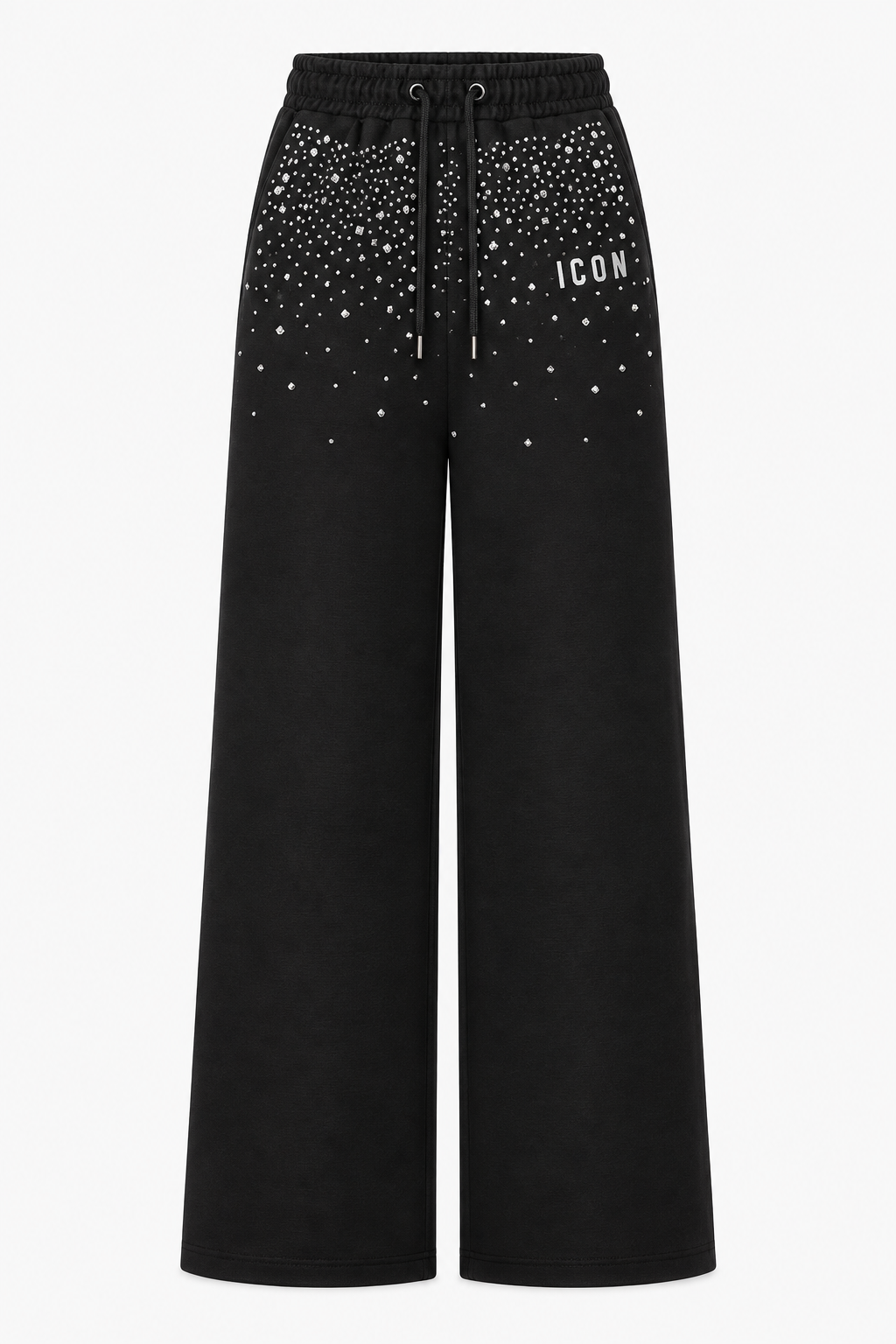 ICON - Pantalone sportivo a palazzo bambina