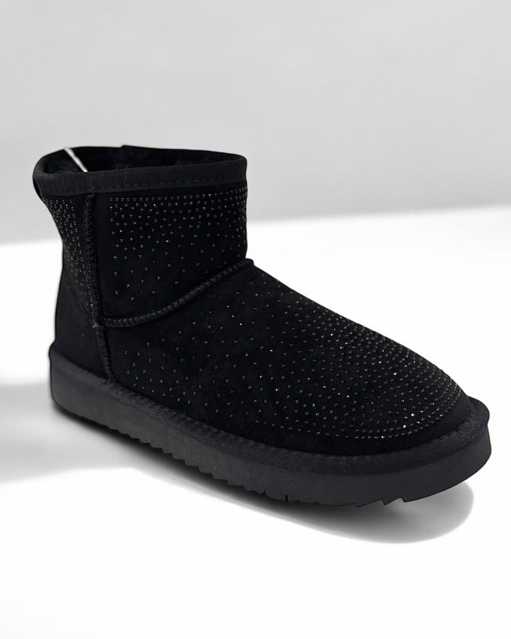 XTI - MEMORY FOAM - Stivale nero CON STRASS