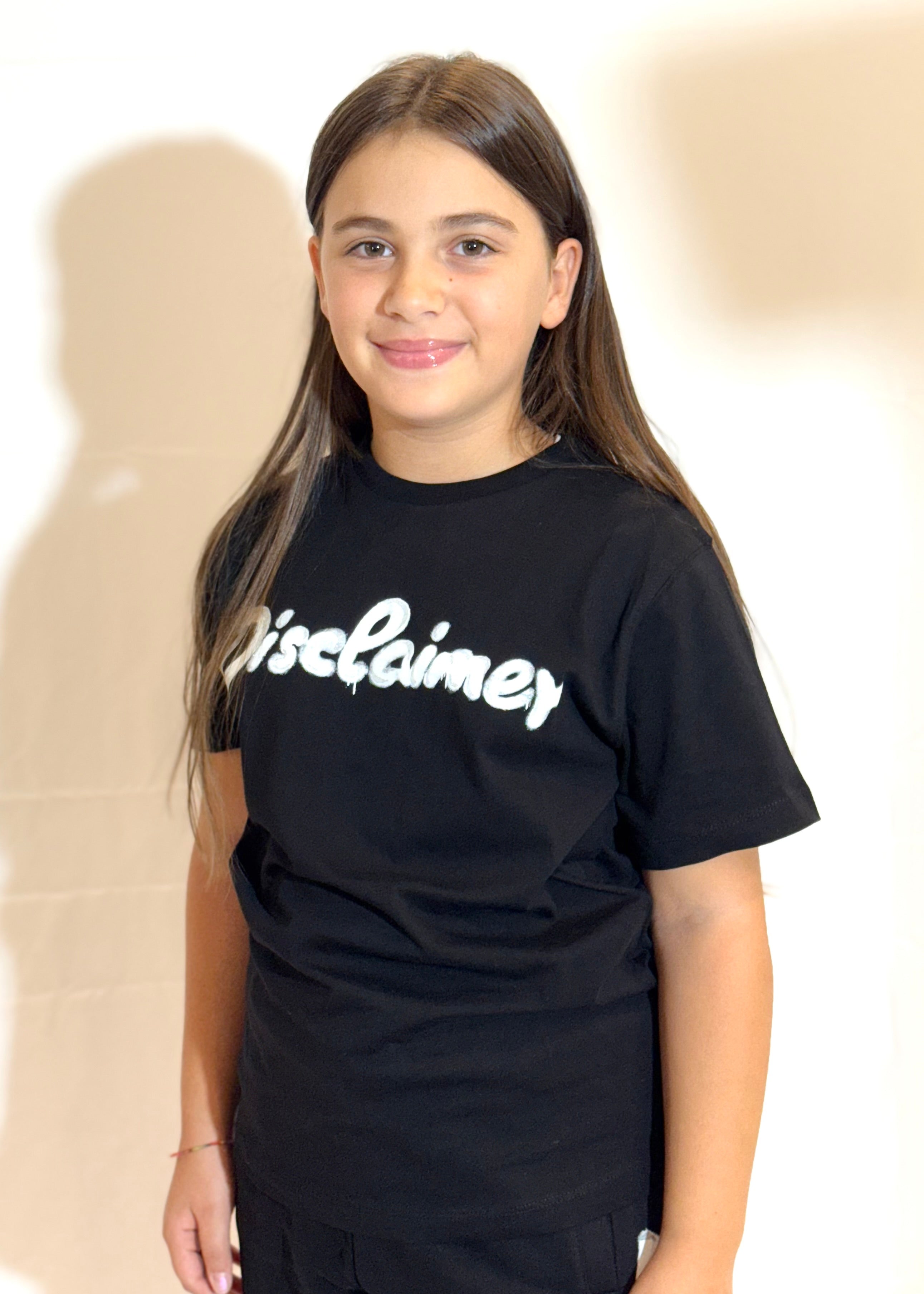 DISCLAIMER - T-Shirt con logo bambina