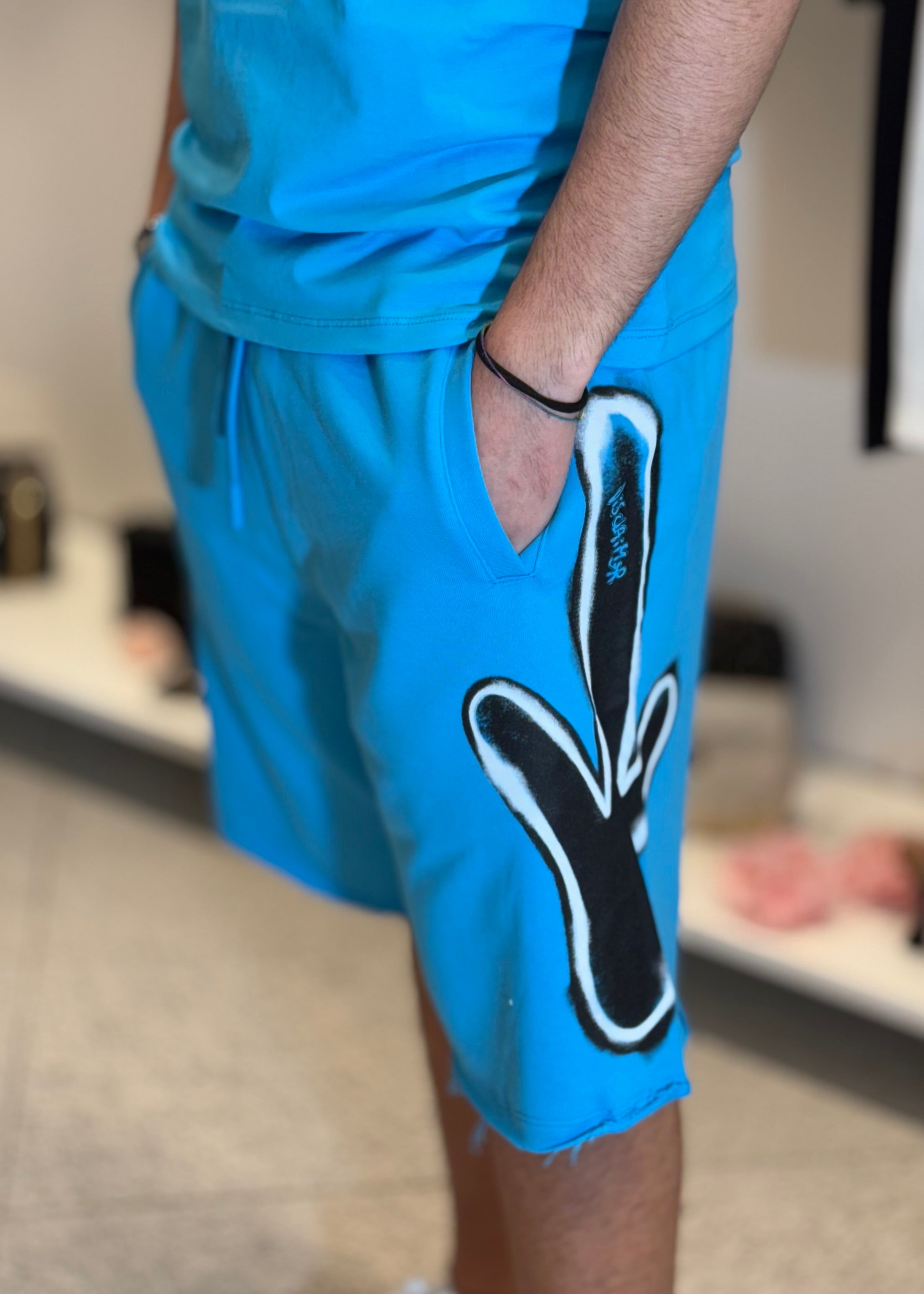 DISCLAIMER - Bermuda azzurra uomo