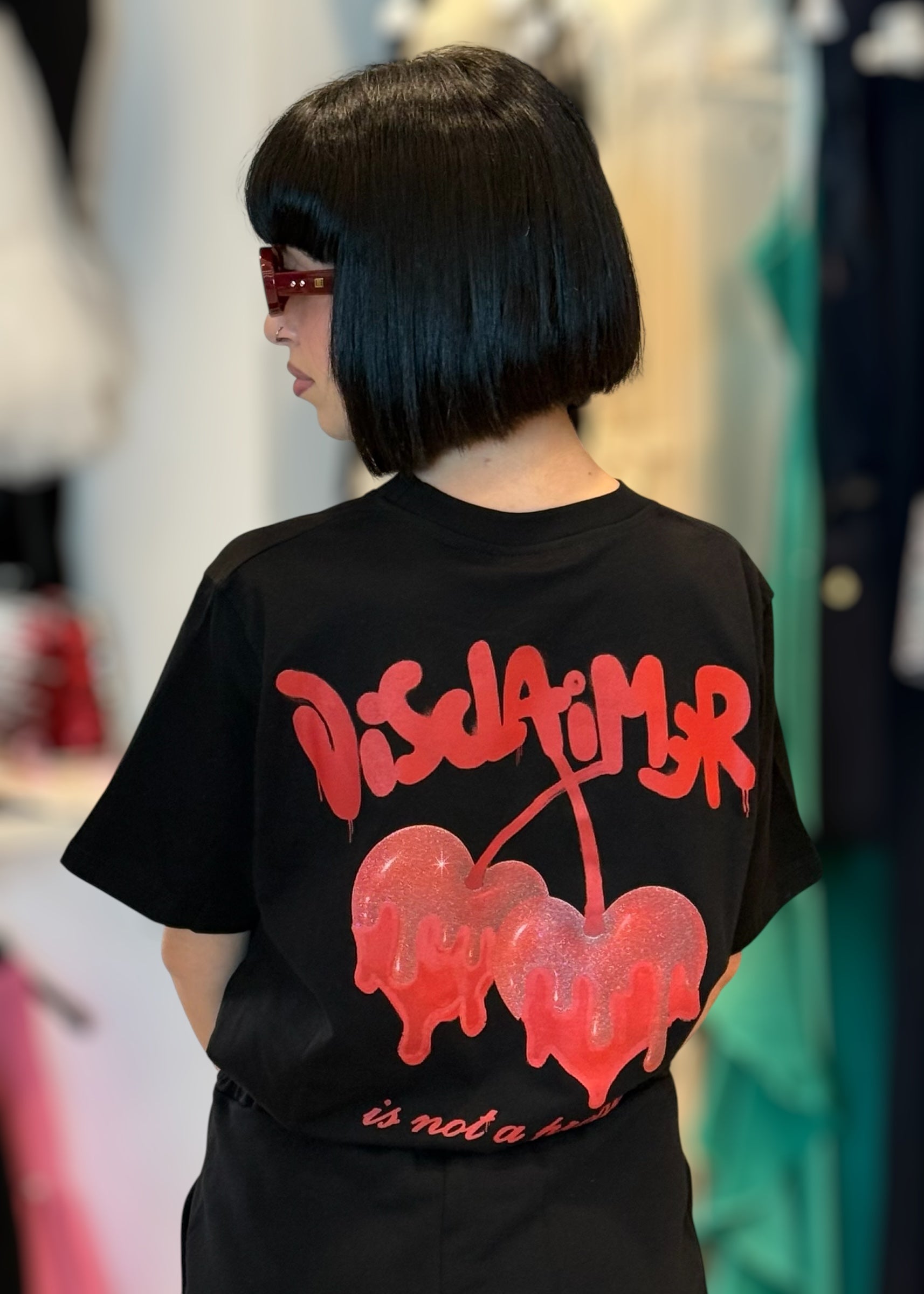 DISCLAIMER - T-shirt con ciliege donna