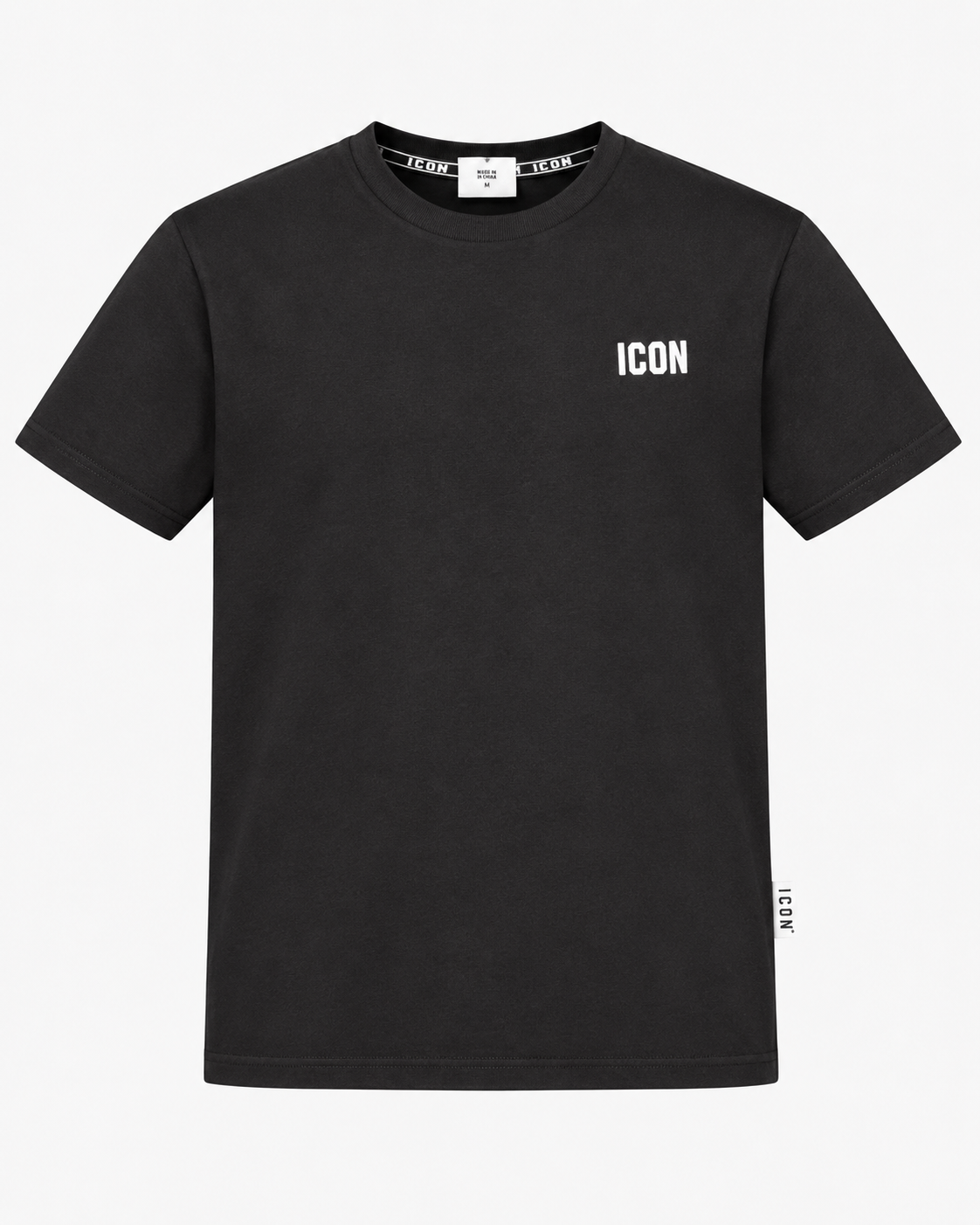ICON - T-shirt con logo ricamato uomo