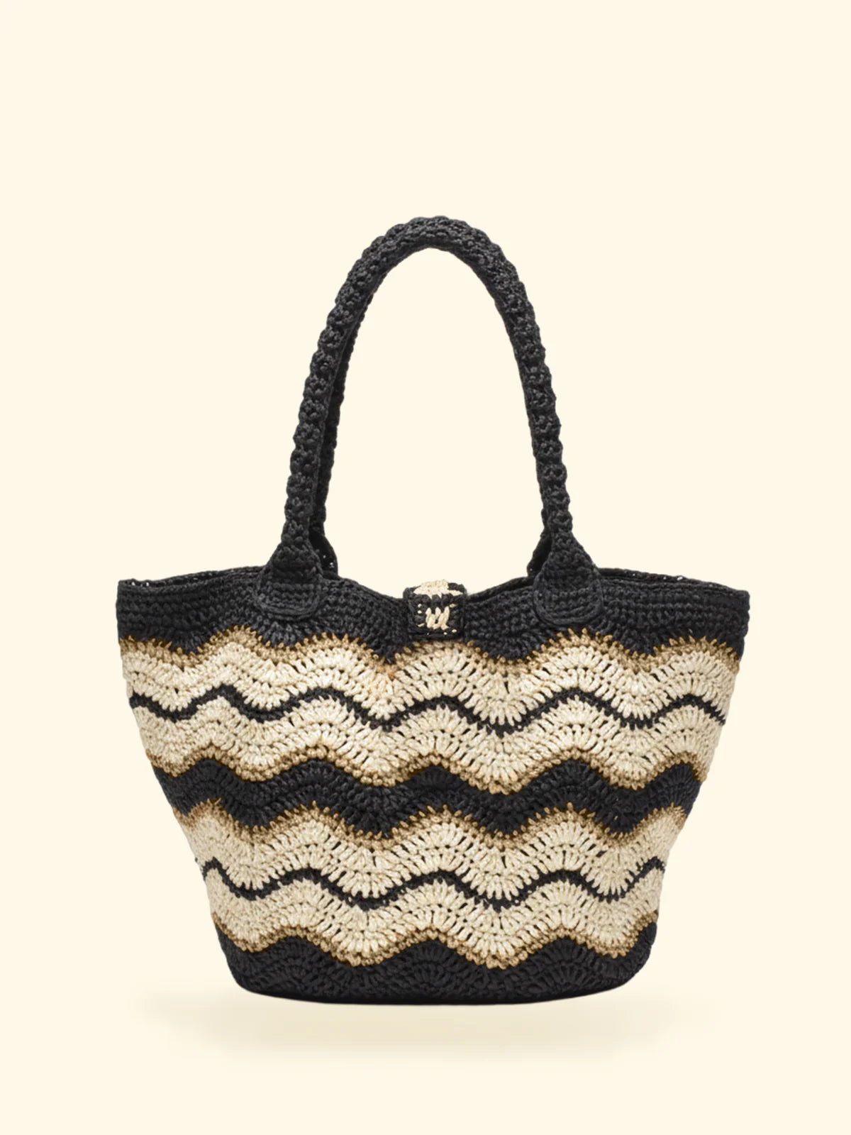 F**K - Borsa in paglia donna