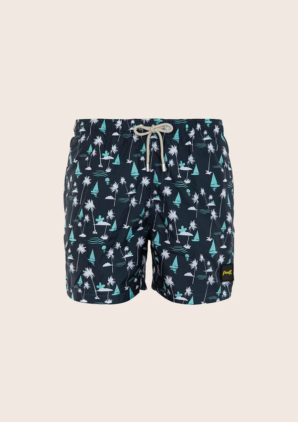 F**K - Costume blu a fantasia uomo