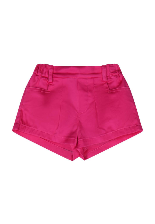 FUN FUN - Short fucsia in cotone