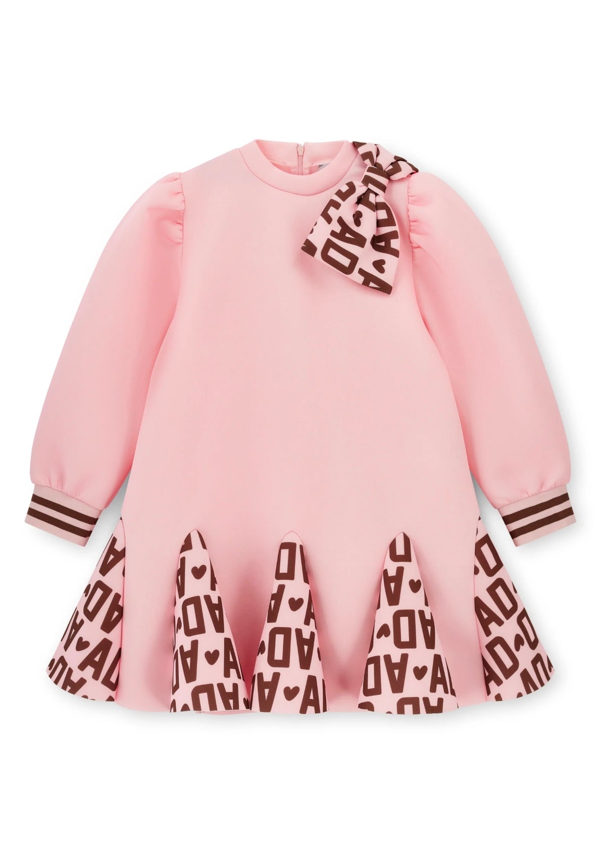 A-DEE - Vestito Maisie con fiocco bambina