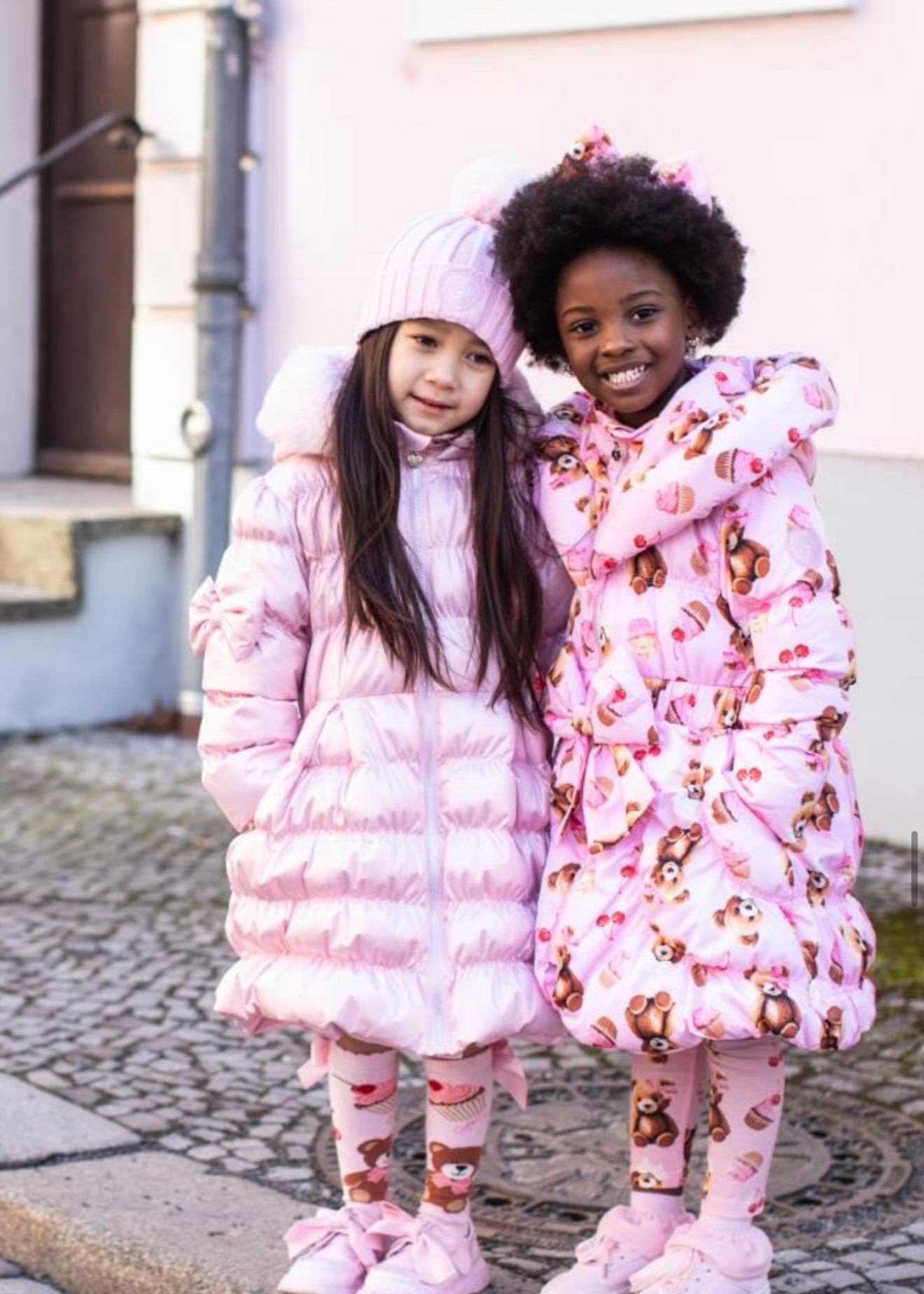 A-DEE - Giubbotto rosa bambina