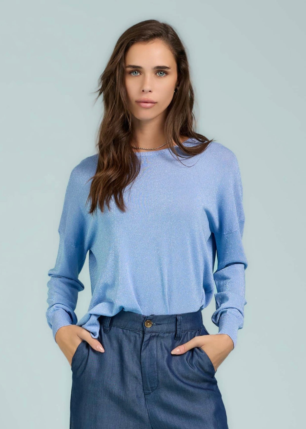 TAKE TWO - Maglia lurex donna