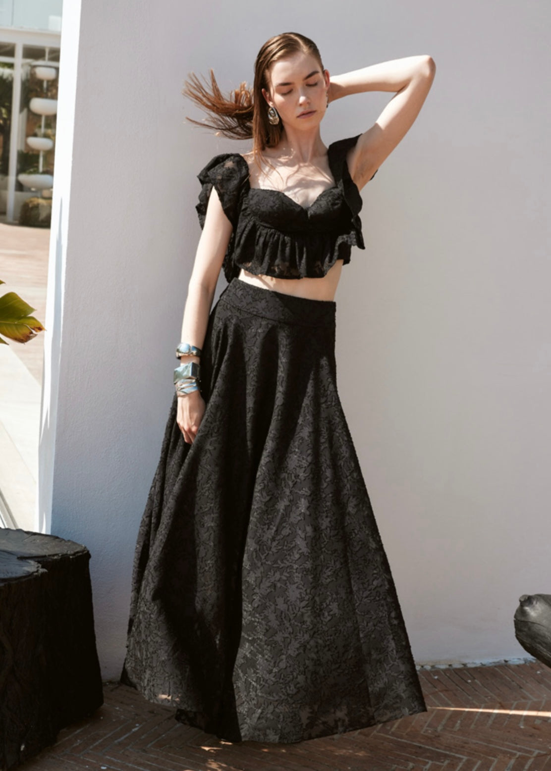 TRASH AND LUXURY- OUTFIT - Completo in pizzo donna