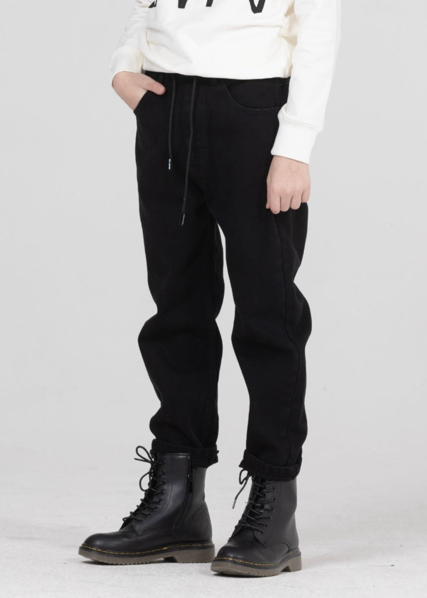 NEVER TOO - Pantalaccio in denim bambino