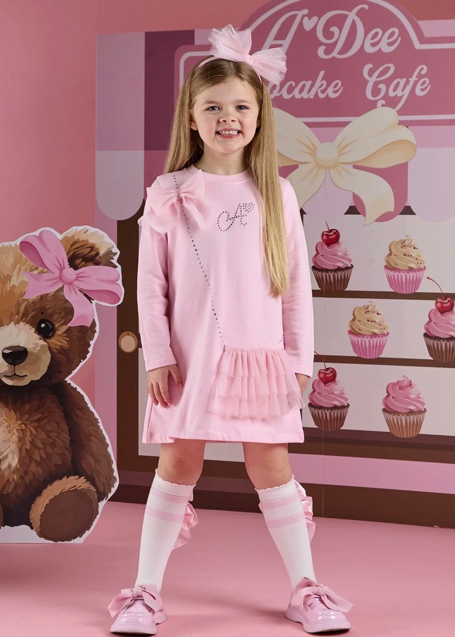A-DEE - Vestito rosa bambina