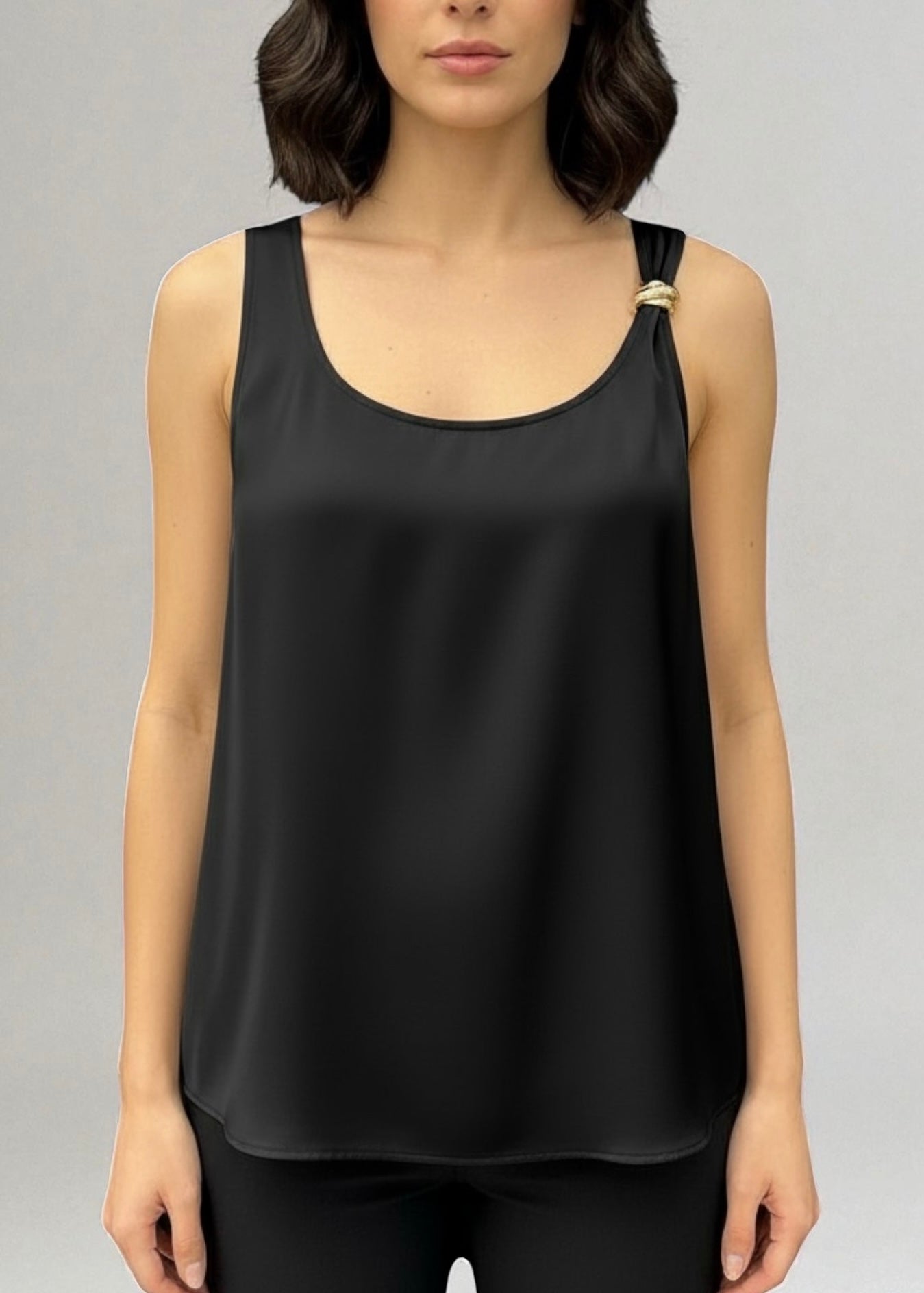 ZAHJR - Canotta con dettaglio oro donna