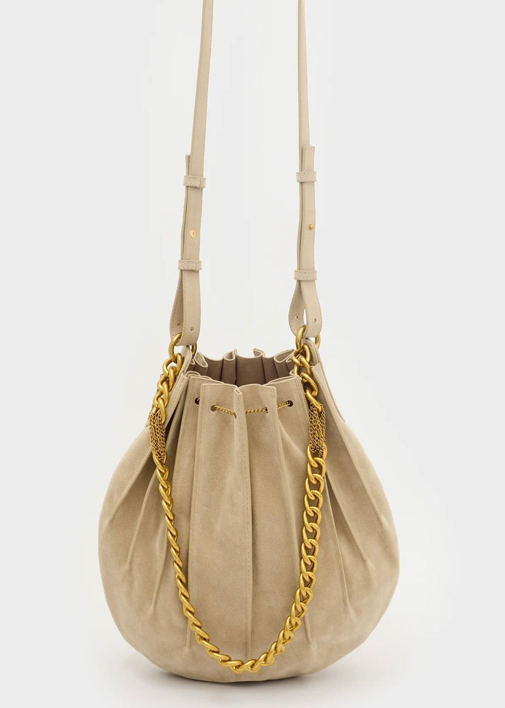 NALI - Borsa EVISSA a spalla scamosciata