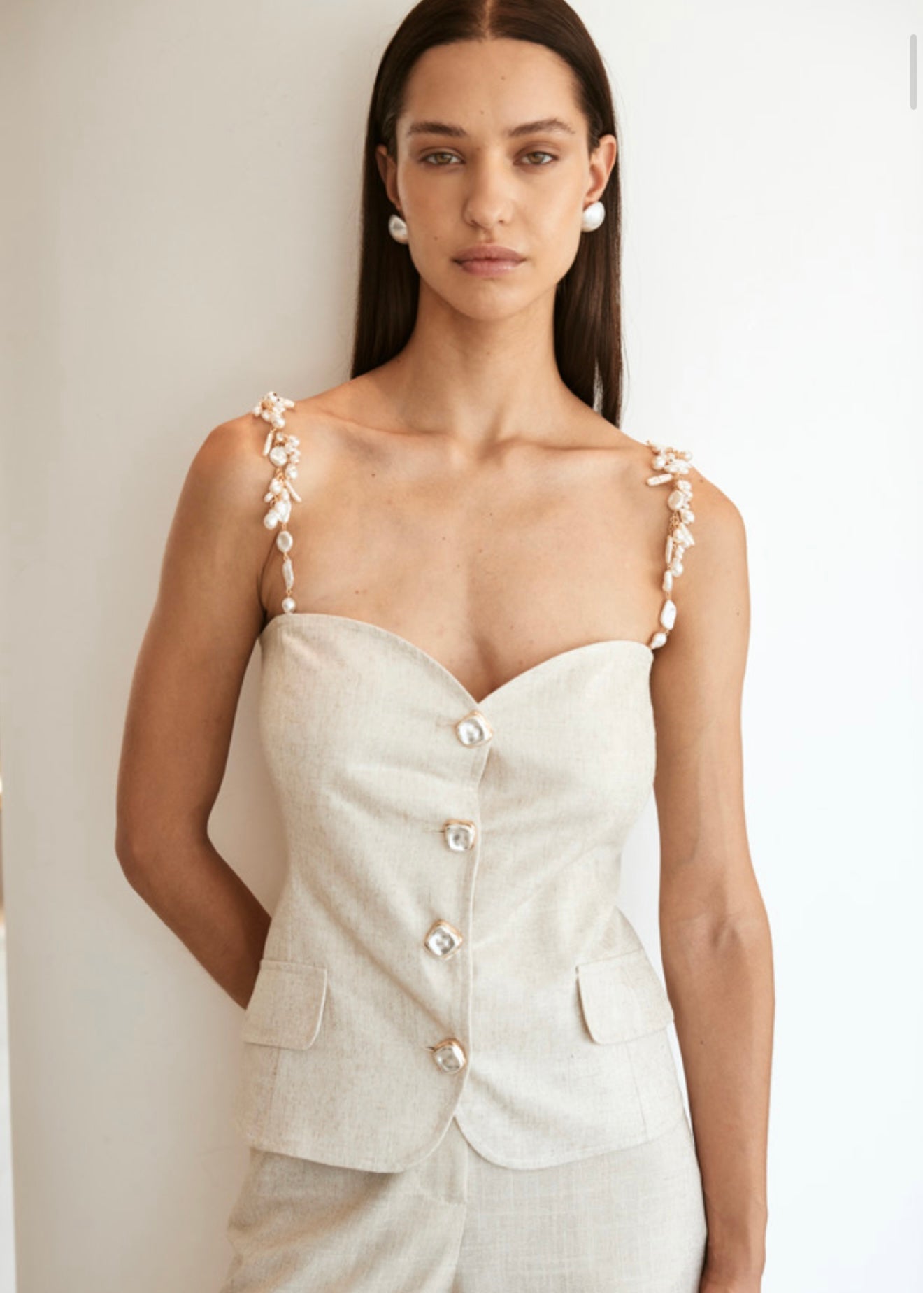 TRASH AND LUXURY - Canotta con applicazioni donna
