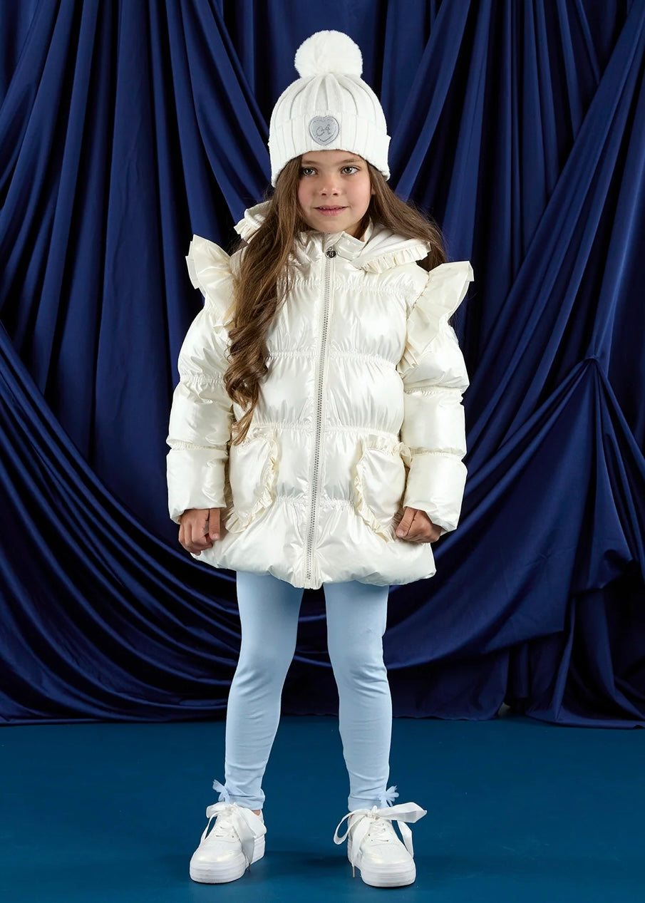 A-DEE - Giubbotto bianco bambina