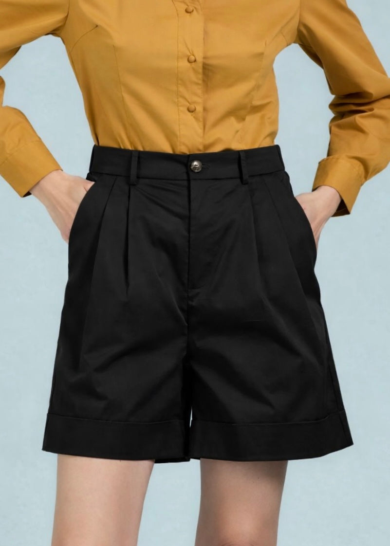 TAKE TWO - Bermuda con pense in nylon cotone donna