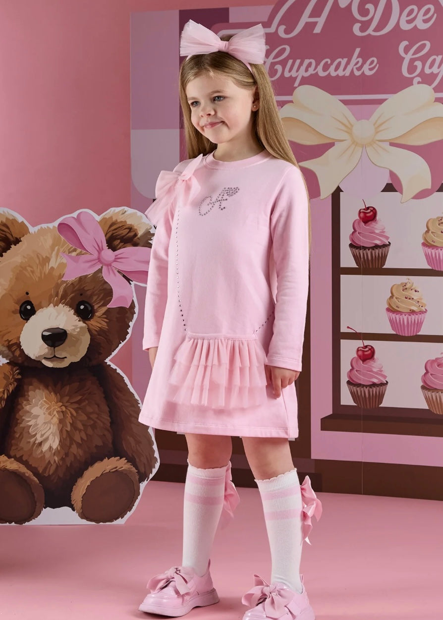 A-DEE - Vestito rosa bambina