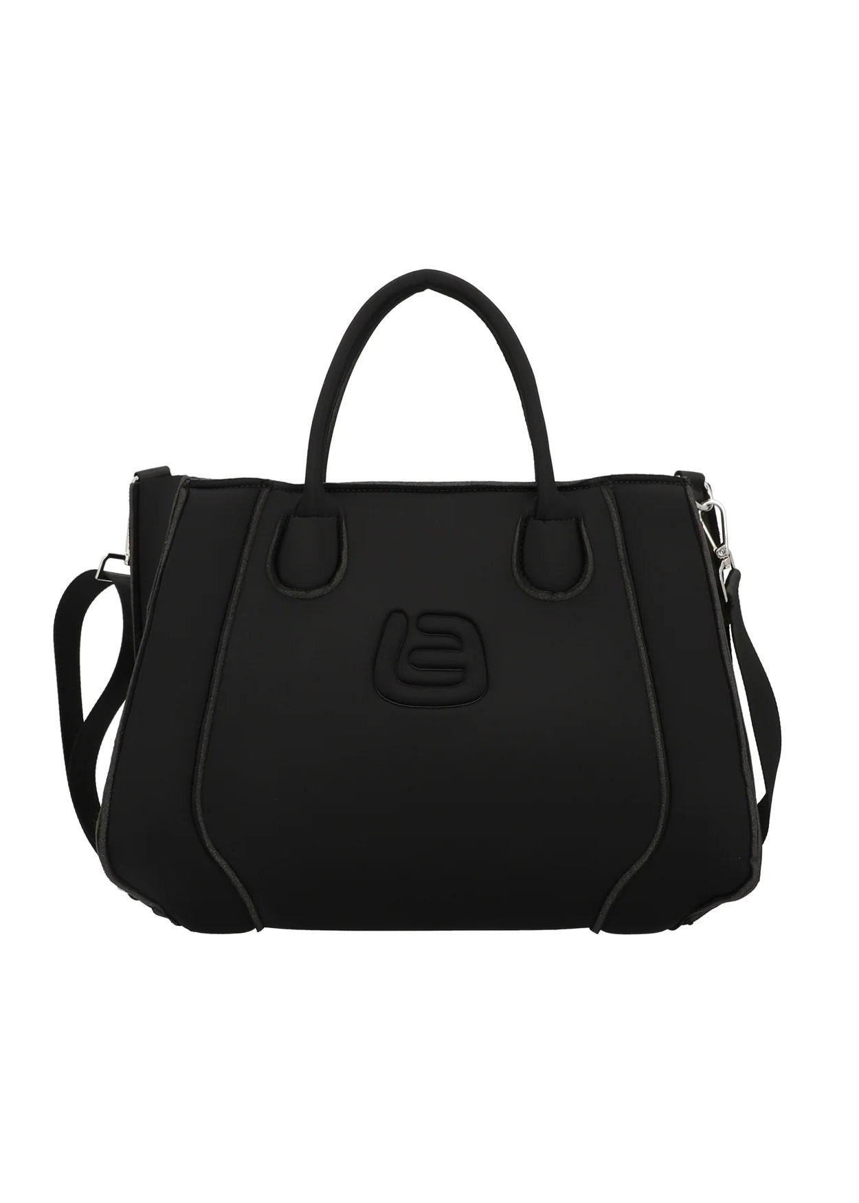 LA FILLE DES FLEURS - Borsa FLAVIA TEKNO FABRIC in neoprene