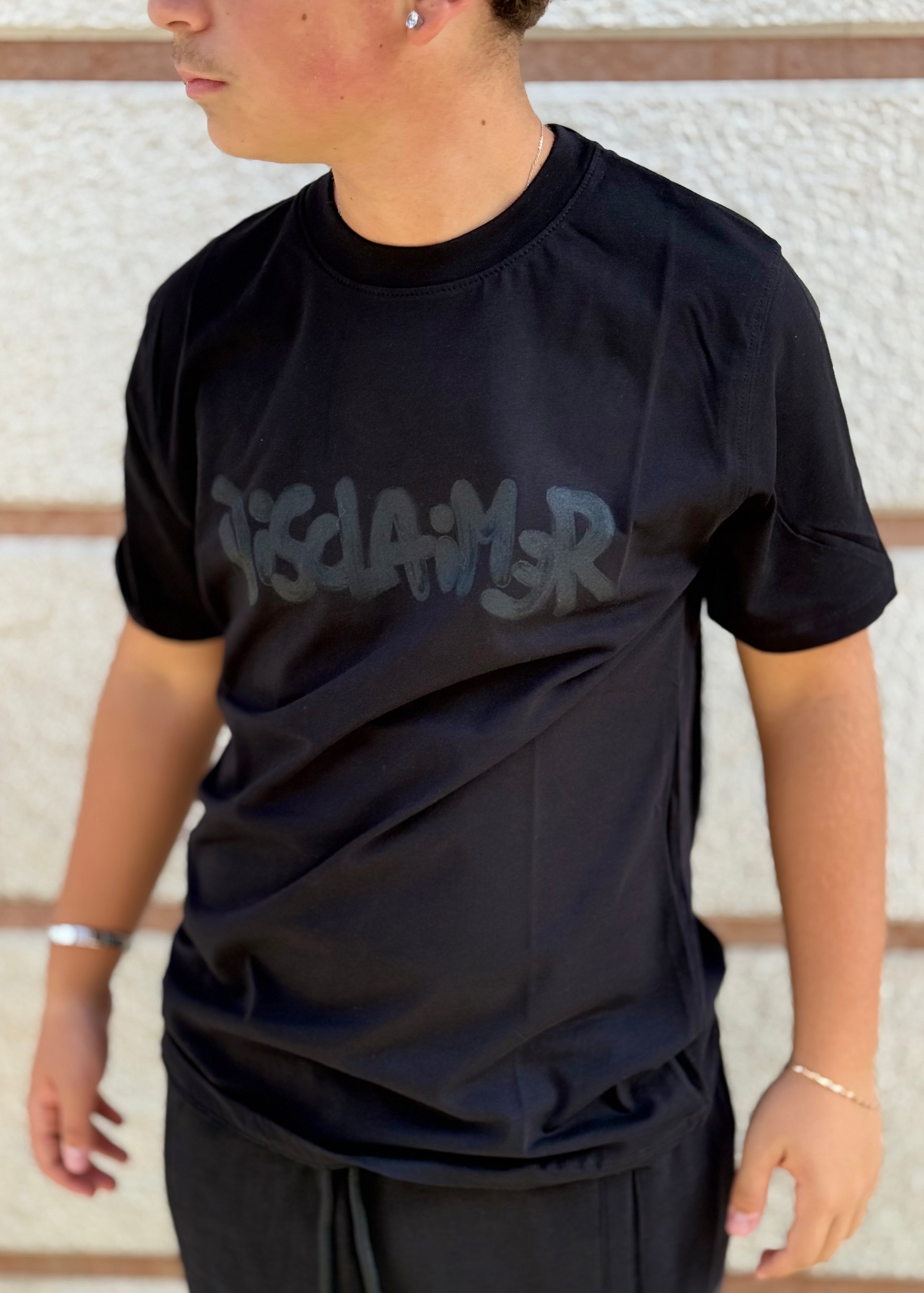 DISCLAIMER - T-shirt con logo uomo