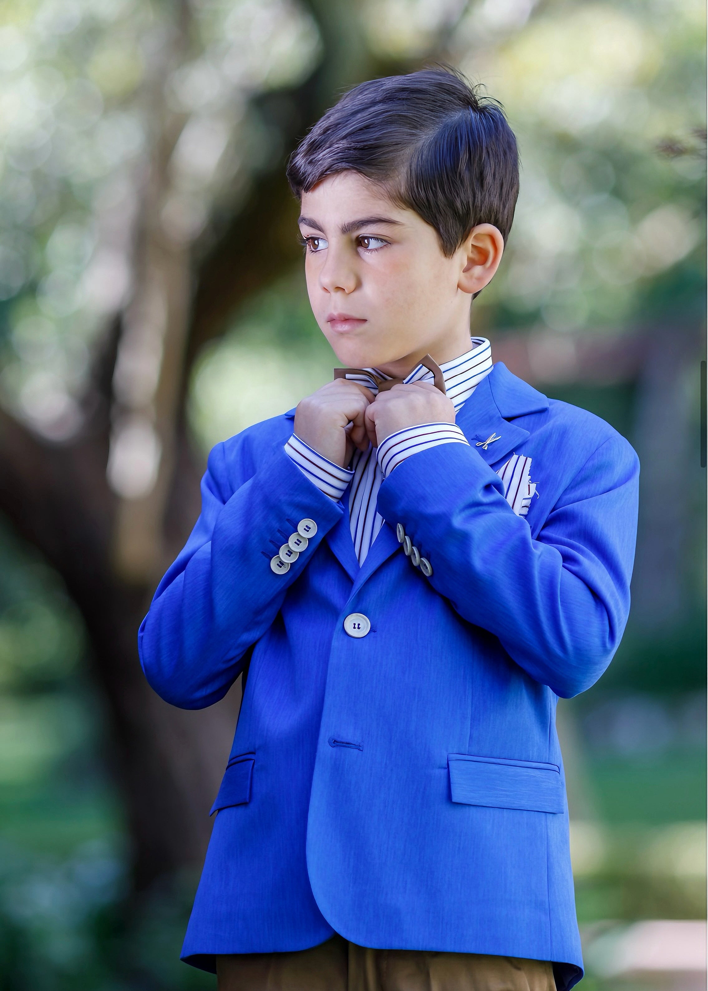 NEVER TOO - GENTLEMAN - SET COMPLETO - Abito blu elettrico