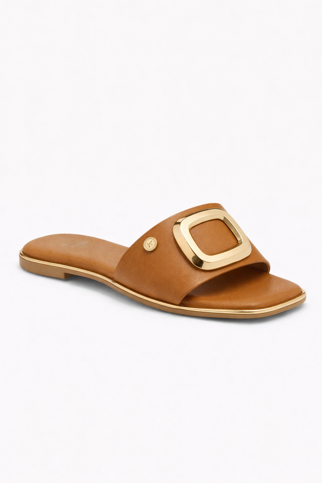 XTI - MEMORY FOAM - Ciabatta con Fibbia Oro Elegante donna