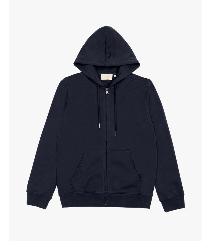 GIANNI LUPO - Felpa con zip e cappuccio uomo