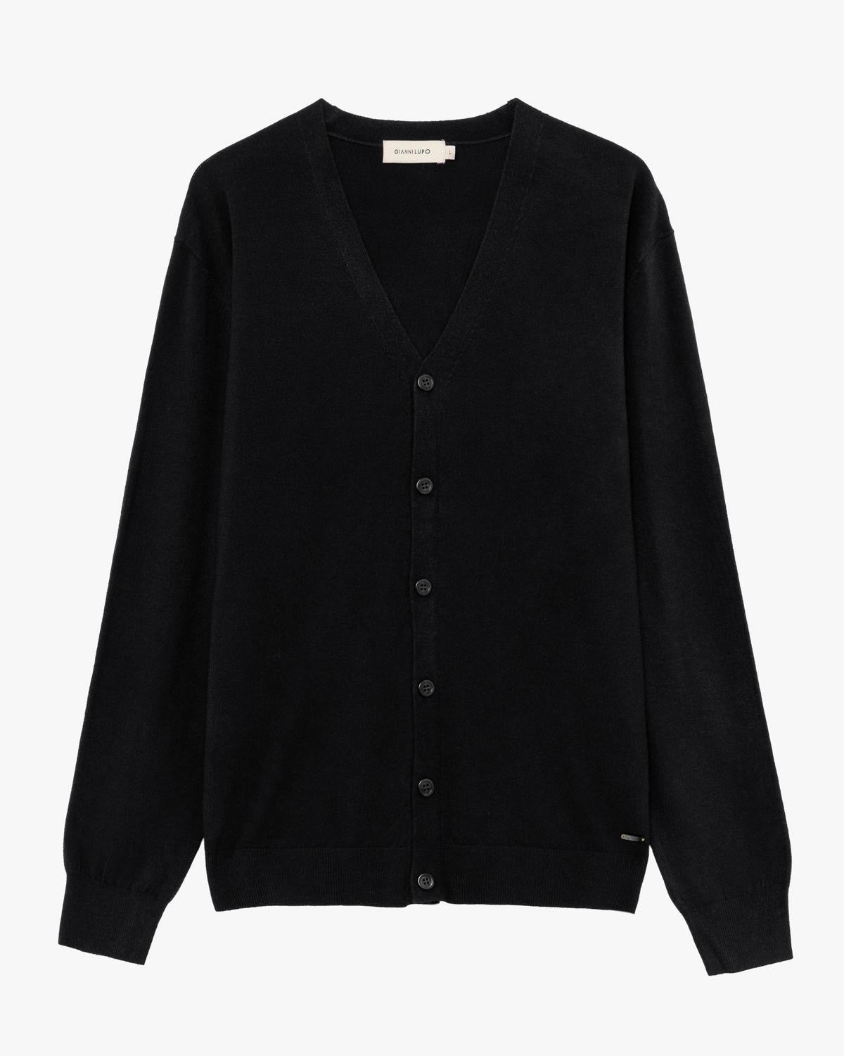 GIANNI LUPO - Cardigan con bottoni uomo