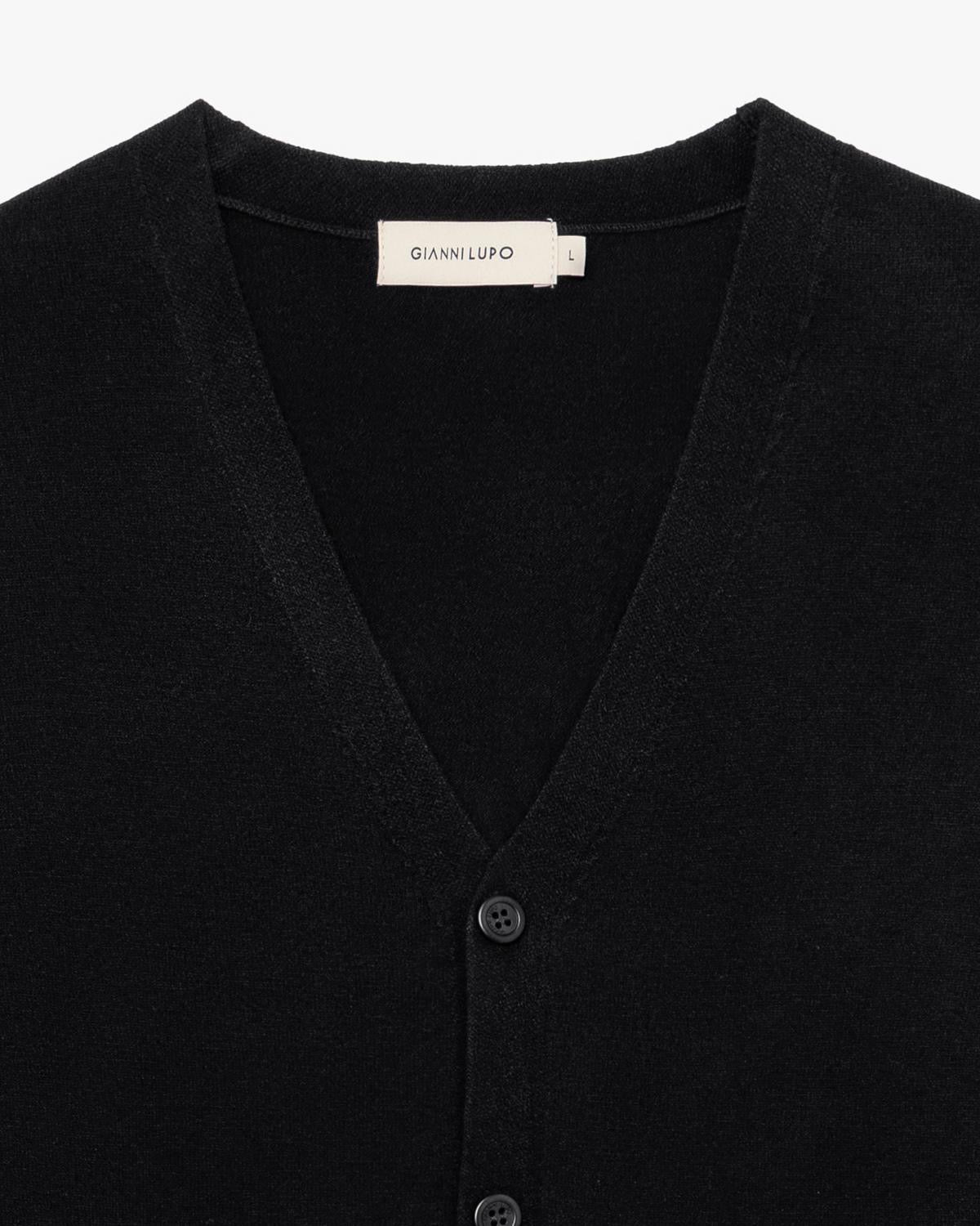 GIANNI LUPO - Cardigan con bottoni uomo