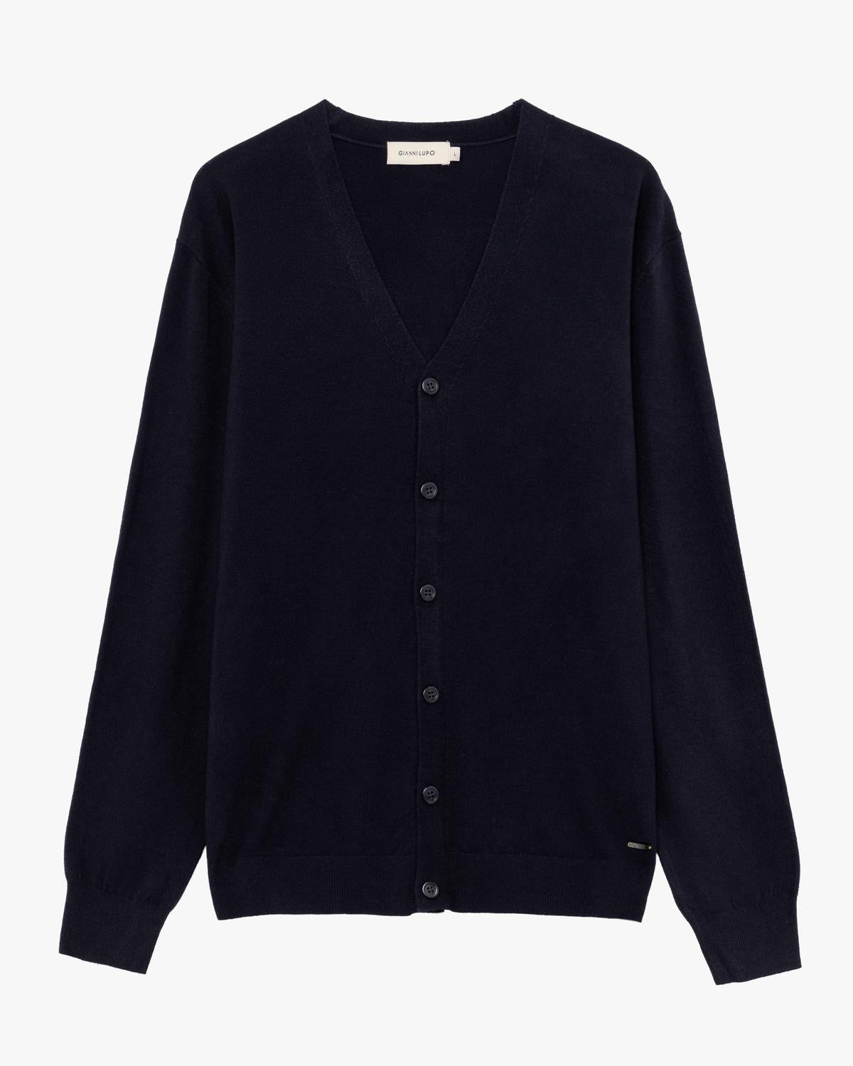 GIANNI LUPO - Cardigan con bottoni uomo