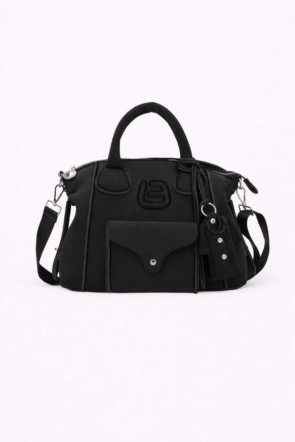 LA FILLE DES FLEURS - Borsa Destiny Med Tekno Fabric