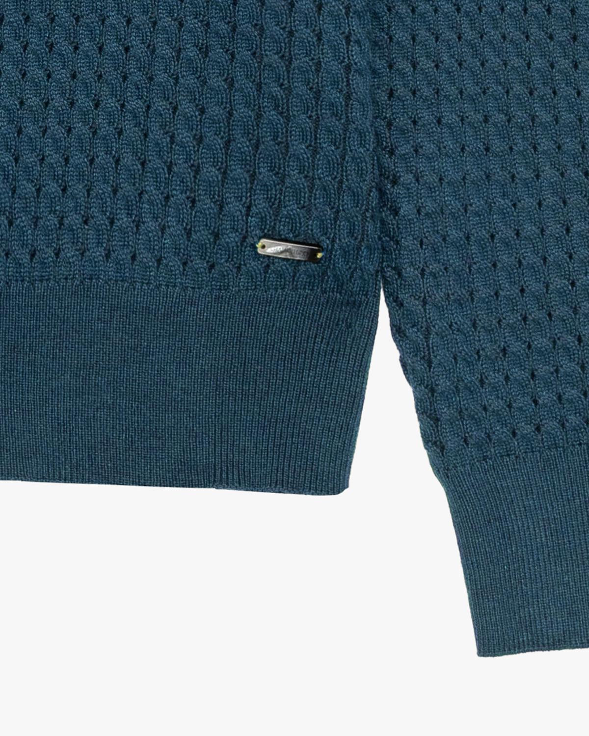 GIANNI LUPO - Maglione in lana intrecciata uomo