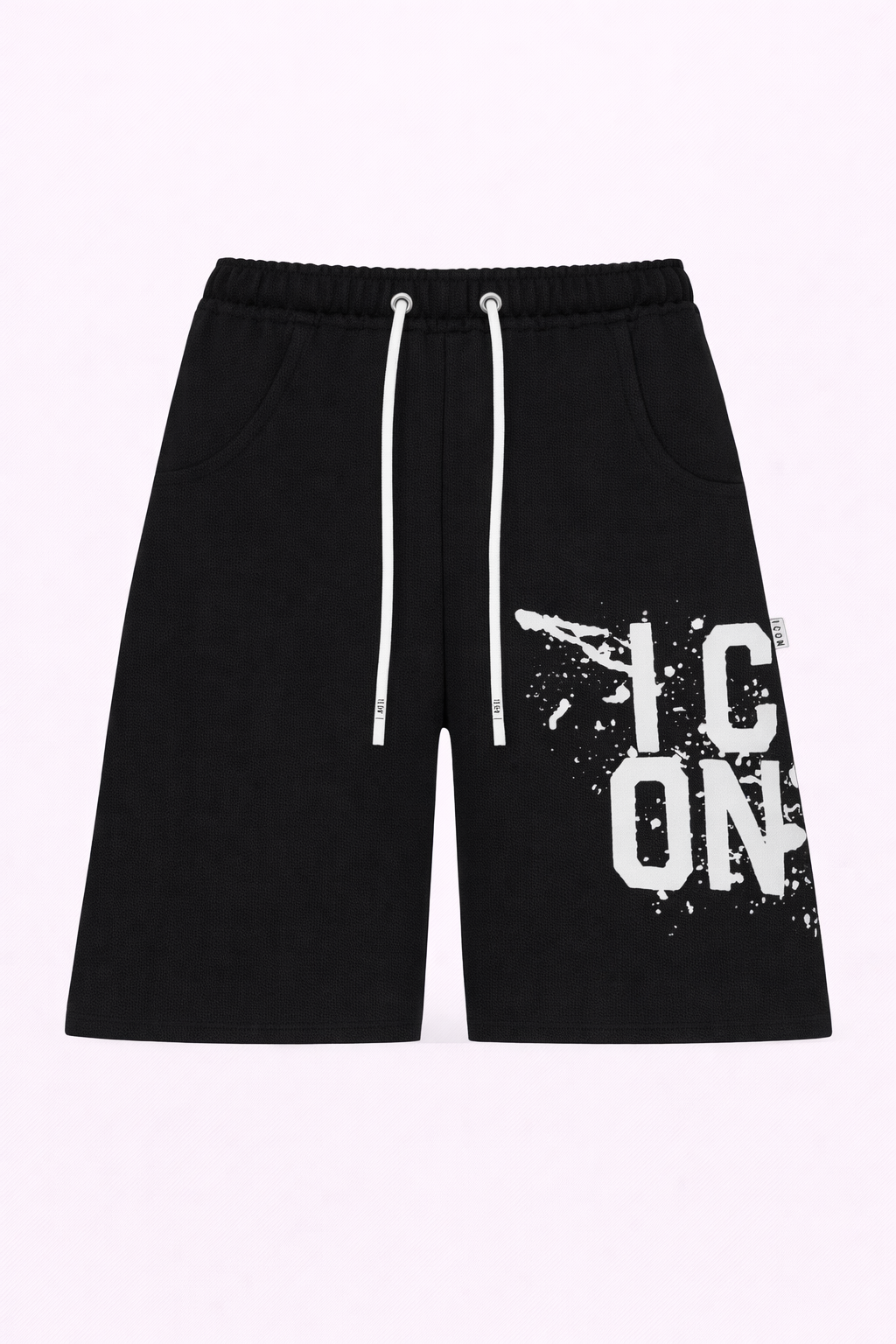ICON - Bermuda con logo new splash uomo