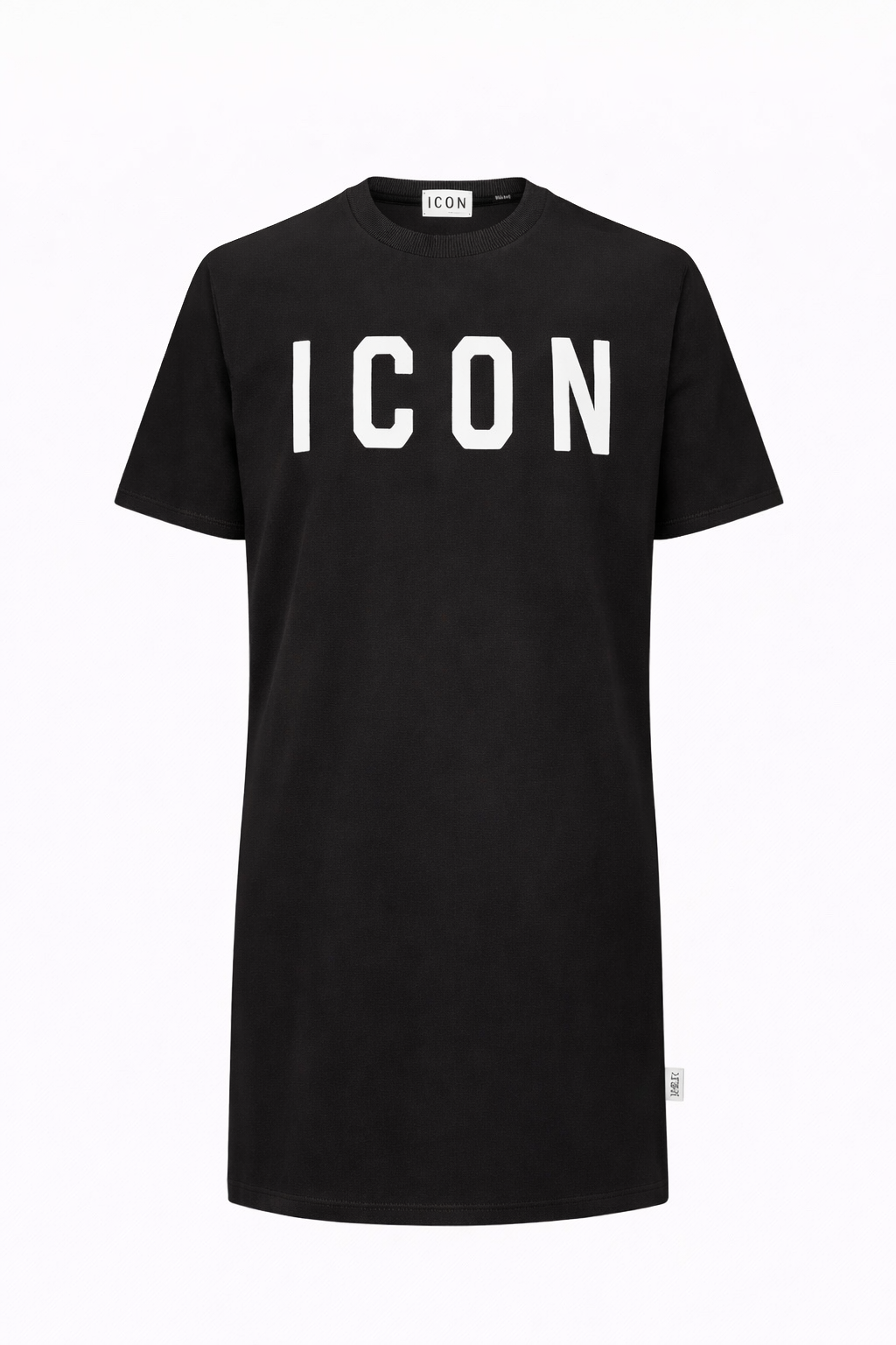 ICON - Vestito con maxi logo donna