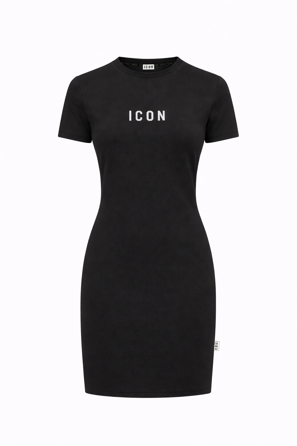 ICON - Vestito manica corta con logo donna